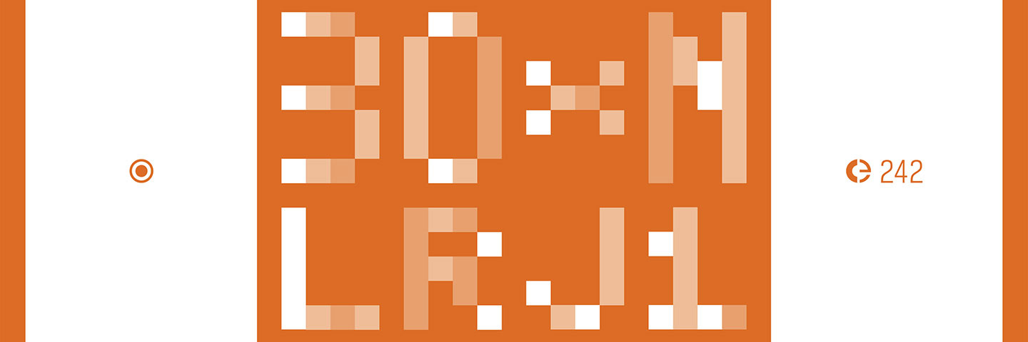 detail of the cover of 30×N — LRJ1